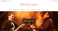 Desktop Screenshot of patricklopez.com